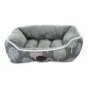 Ibanez Cama Cuadrada Para Perros Y Gatos Winter Trees Grande 85 X 65 X (alt)28 Cm 85 Cm X 65 Cm X 28 Cm