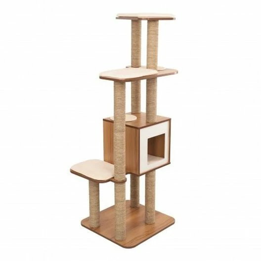 Catit Rascador Para Gatos Vesper High Base XL 58 Cm X 77,5 Cm X 158 Cm 1 Catit Rascador Para Gatos Vesper High Base XL 58 Cm X 77,5 Cm X 158 Cm