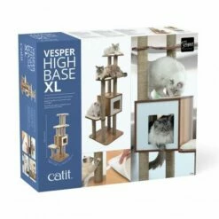 Catit Rascador Para Gatos Vesper High Base XL 58 Cm X 77,5 Cm X 158 Cm 5 Catit Rascador Para Gatos Vesper High Base XL 58 Cm X 77,5 Cm X 158 Cm -Tienda barata Tiendanimal 19394 2 IMG00010176