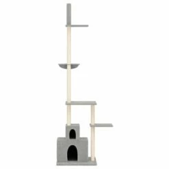 VIDAXL Árbol Para Gatos 86 Cm X 47.5 Cm X (250.5-276.5) Cm -Tienda barata Tiendanimal 1fe2d5e91a364e98b7b3e3d3e0425692