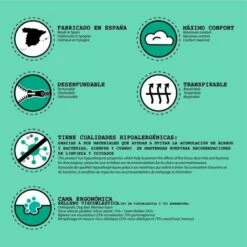 Colchoneta Borneo Para Perros Color Verde 120 Cm X 80 Cm X 10 Cm 10 Colchoneta Borneo Para Perros Color Verde 120 Cm X 80 Cm X 10 Cm -Tienda barata Tiendanimal 20497 4 IMG00012205