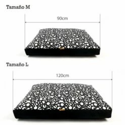 Cama Para Perros Abecedario Colchón Antiácaros Negra 120 Cm X 80 Cm X 10 Cm 8 Cama Para Perros Abecedario Colchón Antiácaros Negra 120 Cm X 80 Cm X 10 Cm -Tienda barata Tiendanimal 20506 2 IMG00012618