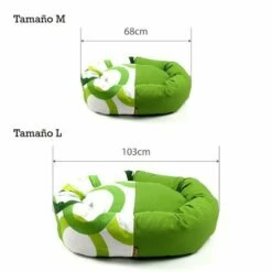 Cuna Donut Aros Para Perros Color Verde 68 Cm X 61 Cm X 23 Cm -Tienda barata Tiendanimal 20520 2 IMG00012613