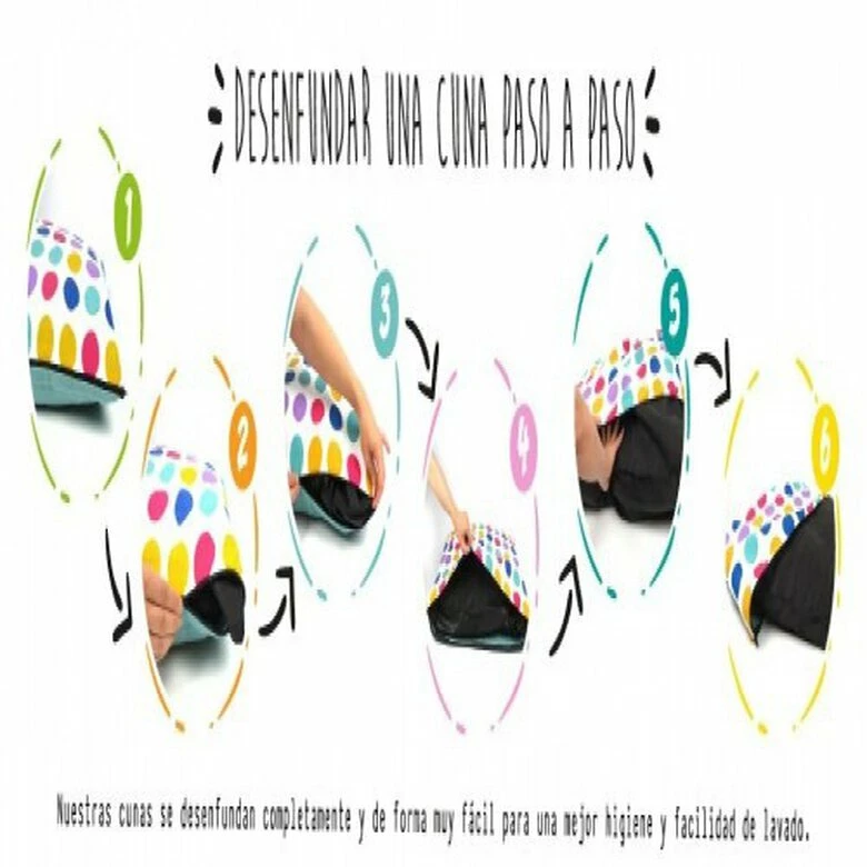 Cuna Donut Borneo Para Perros Color Verde 68 Cm X 61 Cm X 23 Cm 2 Cuna Donut Borneo Para Perros Color Verde 68 Cm X 61 Cm X 23 Cm - Imagen 2