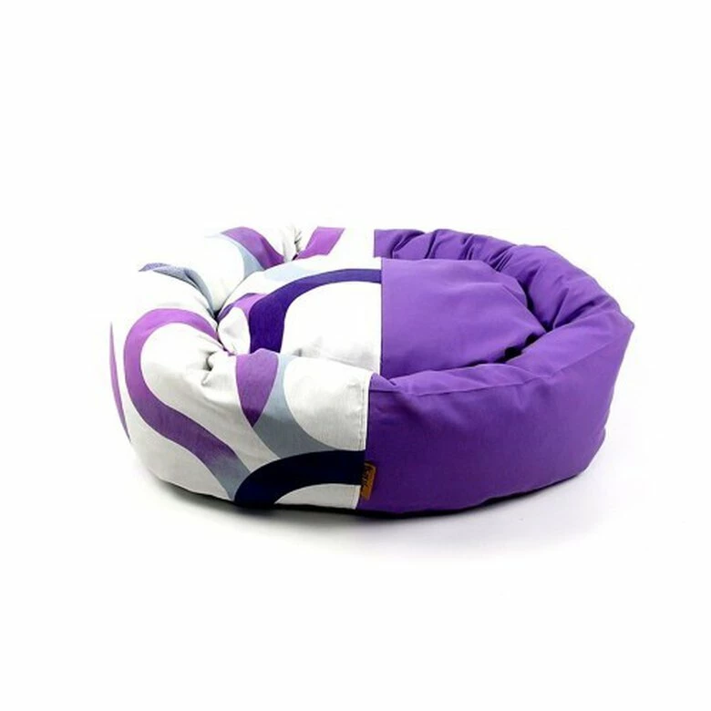 Cuna Donut Aros Para Perros Color Lila 103 Cm X 93 Cm X 27 Cm 1 Cuna Donut Aros Para Perros Color Lila 103 Cm X 93 Cm X 27 Cm