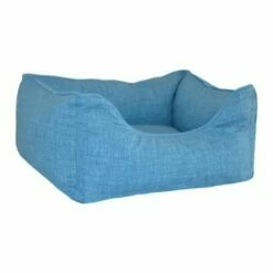 Cama Para Perros Salud Con Borde Mullido En Azul 75 Cm X 60 Cm -Tienda barata Tiendanimal 23065 IMG00026587
