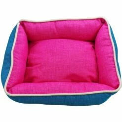 ION Cama Cuna Cuadrada Bicolor Reversible T4 70x60 Turquesa/Rosa 70 Cm X 60 Cm -Tienda barata Tiendanimal 236e0fd069854d30ad26353546993c1d