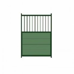 Panel Lacado Mixto Para Perrera Color Verde 135 Cm X 200 Cm