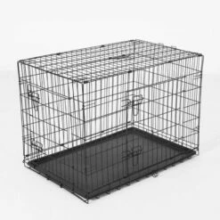 Transportín PawHut ABS Y Acero Con Bandeja Color Negro 106 Cm X 71 Cm X 76 Cm -Tienda barata Tiendanimal 27484 3 IMG00039113