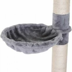 Pawhut árbol Rascador Fijado Al Techo Ajustable 5 Niveles Beige Y Gris Para Gatos 40 Cm X 34 Cm X 230-260 Cm -Tienda barata Tiendanimal 27745 4 IMG00038951