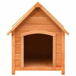 VIDAXL Caseta De Madera Para Perros Color Madera 72 Cm X 85 Cm X 82 Cm 7 VIDAXL Caseta De Madera Para Perros Color Madera 72 Cm X 85 Cm X 82 Cm -Tienda barata Tiendanimal 28366 2 IMG00041947