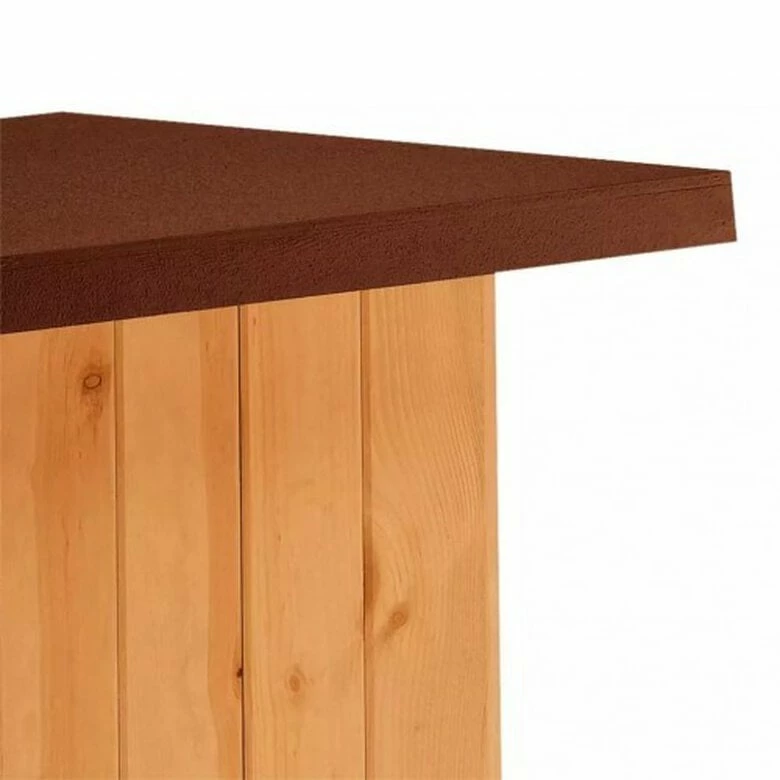 Caseta De Madera Baita 80 Ferplast Para Perros Color Marrón 102 Cm X 70 Cm X 65,5 Cm 3 Caseta De Madera Baita 80 Ferplast Para Perros Color Marrón 102 Cm X 70 Cm X 65,5 Cm - Imagen 3