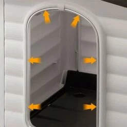 Caseta De Plástico Villa 90 Ferplast Para Perros Color Gris 73 Cm X 59 Cm X 53 Cm 8 Caseta De Plástico Villa 90 Ferplast Para Perros Color Gris 73 Cm X 59 Cm X 53 Cm -Tienda barata Tiendanimal 28372 2 IMG00041994