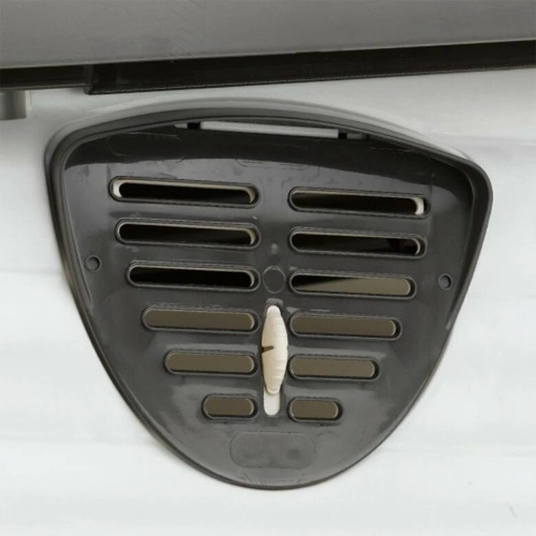 Caseta De Plástico Villa 90 Ferplast Para Perros Color Gris 88 Cm X 72 Cm X 65 Cm 6 Caseta De Plástico Villa 90 Ferplast Para Perros Color Gris 88 Cm X 72 Cm X 65 Cm - Imagen 6