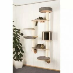 Rascador De Pared Kerbl Dolomit XL Para Gatos Color Gris 185 Cm X 115 Cm X 185 Cm -Tienda barata Tiendanimal 28656 4 IMG00043917