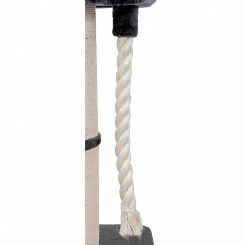 Árbol Rascador Ruffles Para Gatos Color Gris Oscuro 60 Cm X 60 Cm X 115 Cm 4 Árbol Rascador Ruffles Para Gatos Color Gris Oscuro 60 Cm X 60 Cm X 115 Cm - Imagen 4