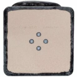 Árbol Rascador Ruffles Para Gatos Color Gris Oscuro 60 Cm X 60 Cm X 115 Cm 9 Árbol Rascador Ruffles Para Gatos Color Gris Oscuro 60 Cm X 60 Cm X 115 Cm -Tienda barata Tiendanimal 28741 4 IMG00044350