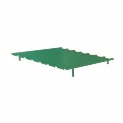 Techo Perrera 2x2 Lacado Verde 2 M X 1,35 M