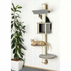 KERBL Rascador Dolomit Para Gatos Color Gris 168 Cm X 75 Cm X 168 Cm -Tienda barata Tiendanimal 29424 2 IMG00046999