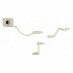 KERBL Rascador De Pared Mount Everest Para Gatos Color Beige 29.5 Cm X 22.5 Cm
