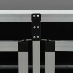 VIDAXL Jaula De Transporte Para Perros Color Plateado 94 Cm X 88 Cm X 69 Cm -Tienda barata Tiendanimal 29725 22041111155305 3 jaula transporte para perros color plateado