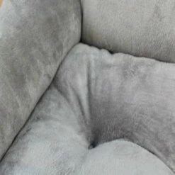 Cuna De Tapicería Y Coralina Para Perros Color Granate 52 Cm X 42 Cm X 20 Cm -Tienda barata Tiendanimal 31197 4 IMG00063899