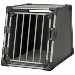Trixie Jaula De Transporte Para Perros Color Gris 48 Cm X 56 Cm X 61 Cm -Tienda barata Tiendanimal 31851 4 IMG00055594 1