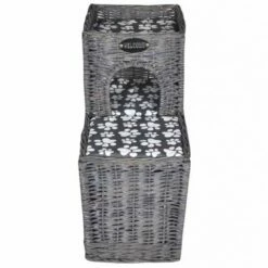 VIDAXL Casa Con Camas Para Gatos Color Gris 55 Cm X 27 Cm X 53 Cm 9 VIDAXL Casa Con Camas Para Gatos Color Gris 55 Cm X 27 Cm X 53 Cm -Tienda barata Tiendanimal 32089 4 IMG00056574