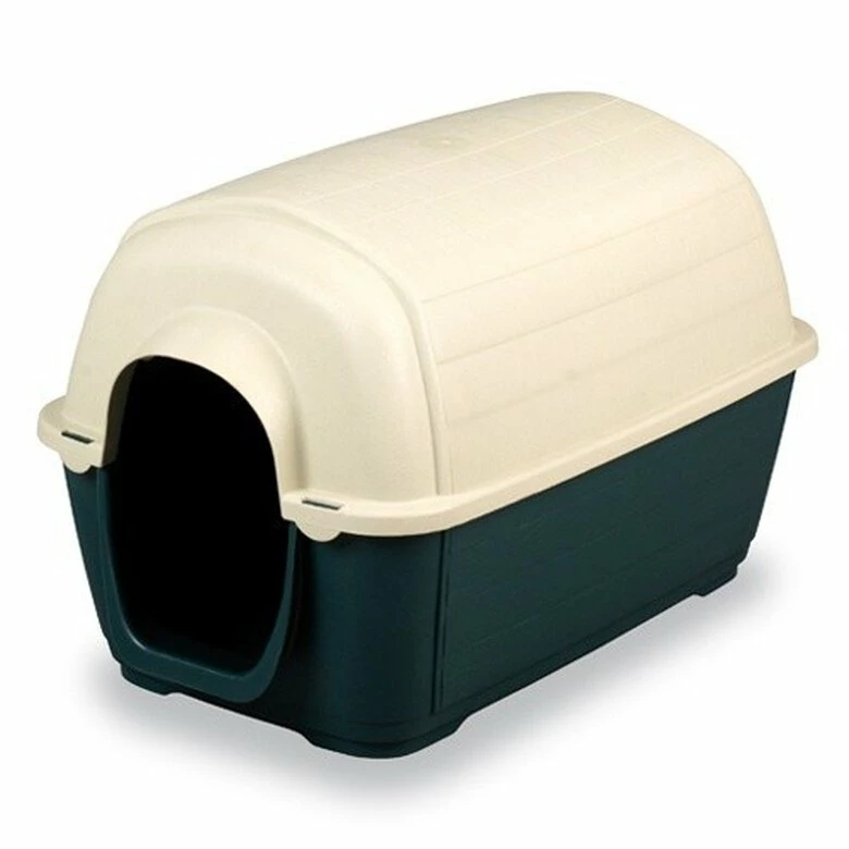 Gaun Caseta De Plástico Para Perros Color Verde 60 Cm X 89 Cm X 60 Cm 1 Gaun Caseta De Plástico Para Perros Color Verde 60 Cm X 89 Cm X 60 Cm