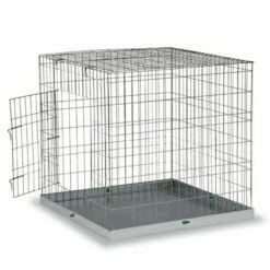 Gaun Jaula De Exposición Para Mascotas Color Plateado 60 Cm X 60 Cm