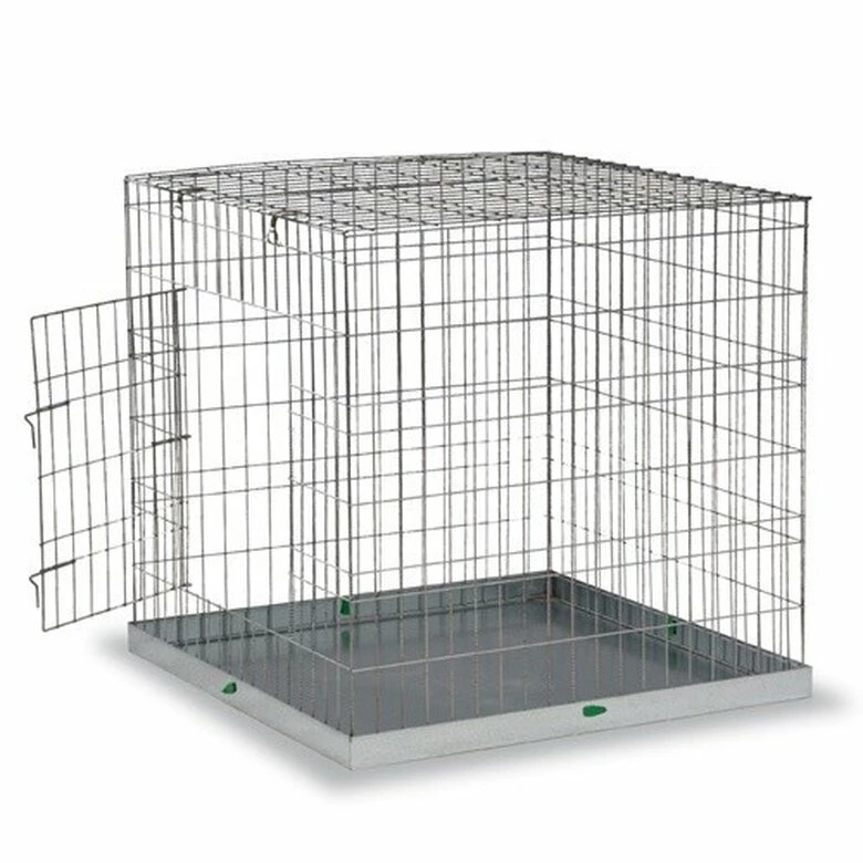 Gaun Jaula De Exposición Para Mascotas Color Plateado 95 Cmx 95 Cm 1 Gaun Jaula De Exposición Para Mascotas Color Plateado 95 Cmx 95 Cm