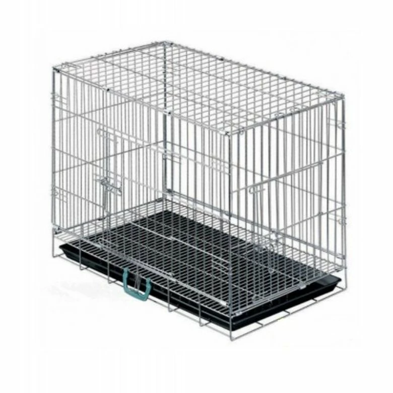 Gaun Jaula De Exposición Paris Para Perros Color Plateado 92,5 Cm X 57,5 Cm X 65,5 Cm 1 Gaun Jaula De Exposición Paris Para Perros Color Plateado 92,5 Cm X 57,5 Cm X 65,5 Cm