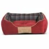 Scruffs Cuna Highland Para Mascota Color Rojo 90 Cm X 70 Cm