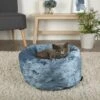Scruffs Cama Donut Para Mascotas Color Azul 45 Cm X 20 Cm