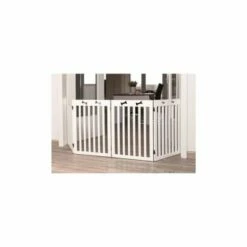 Trixie Barrera Para Mascotas Color Blanco 60-160 Cm × 75 Cm -Tienda barata Tiendanimal 36106 21040617525860 1 barrera para mascotas color blanco 1