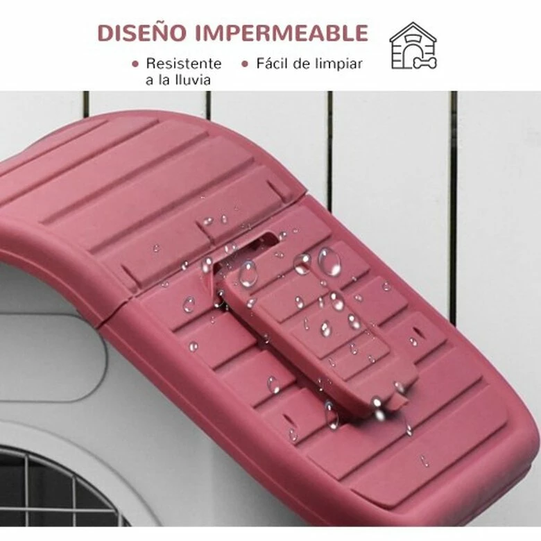 PawHut Caseta Con Puerta Extraíble Y Elevada Para Perros 59 Cm X 75 Cm X 66 Cm 4 PawHut Caseta Con Puerta Extraíble Y Elevada Para Perros 59 Cm X 75 Cm X 66 Cm - Imagen 4