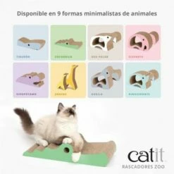 Catit Rascador Zoo 2 En 1 En Forma De Elefante Para Gatos Color Rosa 33 Cm X 23 Cm X 45,5 Cm 6 Catit Rascador Zoo 2 En 1 En Forma De Elefante Para Gatos Color Rosa 33 Cm X 23 Cm X 45,5 Cm -Tienda barata Tiendanimal 38220 21102812333952 2 rascador forma elefante para gatos color rosa