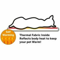 Flamingo Almohadilla Térmica Para Mascotas Color Marrón 100 Cm X 60 Cm X 1.5 Cm -Tienda barata Tiendanimal 38362 21101509312316 5 almohadilla rmica para mascotas color marr