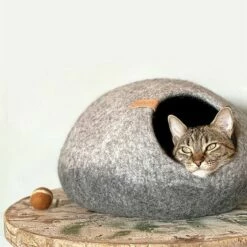 Mishum Cueva Rita Para Gatos Cat Cave Color Gris 45 Cm X 40 Cm X 30 Cm 6 Mishum Cueva Rita Para Gatos Cat Cave Color Gris 45 Cm X 40 Cm X 30 Cm -Tienda barata Tiendanimal 38503 21102011125040 1 cueva rita para gatos cave color gris