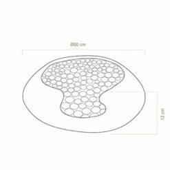 Mishum Cama Simona Para Mascotas Color Gris 50 Cm X 50 Cm X 12 Cm 7 Mishum Cama Simona Para Mascotas Color Gris 50 Cm X 50 Cm X 12 Cm -Tienda barata Tiendanimal 38506 21102614401776 2 cama simona para mascotas color gris