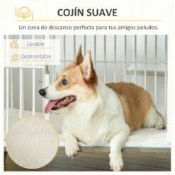 PawHut Jaula Para Perros De Madera 86 Cm X 60 Cm X 70 Cm 9 PawHut Jaula Para Perros De Madera 86 Cm X 60 Cm X 70 Cm -Tienda barata Tiendanimal 3900c673db444d179249f27af2be591c