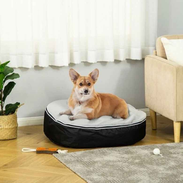 PawHut Cama Para Mascotas Color Gris Y Negro 80 Cm X 72 Cm X 18 Cm 2 PawHut Cama Para Mascotas Color Gris Y Negro 80 Cm X 72 Cm X 18 Cm - Imagen 2