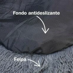 Arquivet Cama Redonda Suave Gris Oscuro Para Mascotas 50 Cm X 50 Cm X 20 Cm -Tienda barata Tiendanimal 40235 21123114121435 2 arquivet cama redonda suave gris oscuro para masco