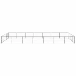 VidaXL Perrera De Acero Mediana Para Perros 700 Cm X 300 Cm X 70 Cm -Tienda barata Tiendanimal 40993 22051309510679 1 vidaxl perrera acero mediana para perros