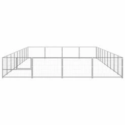 VidaXL Perrera De Acero Grande Para Perros 900 Cm X 400 Cm X 70 Cm 7 VidaXL Perrera De Acero Grande Para Perros 900 Cm X 400 Cm X 70 Cm -Tienda barata Tiendanimal 40999 22060617103648 2 vidaxl perrera acero grande para perros