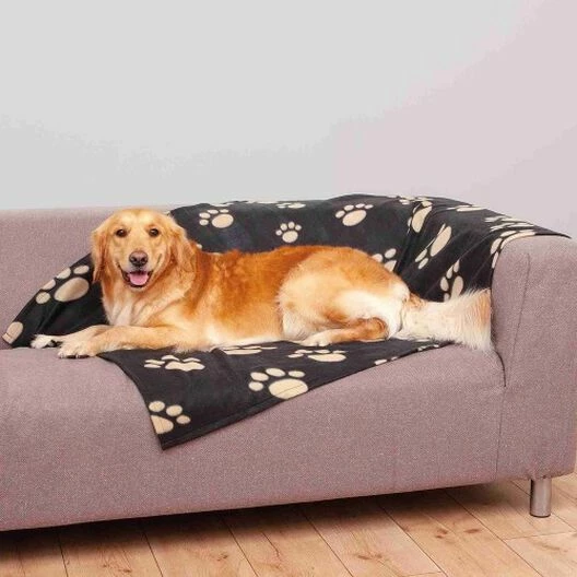 Trixie Barney Manta Estampada Negro Y Beige Para Perros 150 Cm X 100 Cm 2 Trixie Barney Manta Estampada Negro Y Beige Para Perros 150 Cm X 100 Cm - Imagen 2
