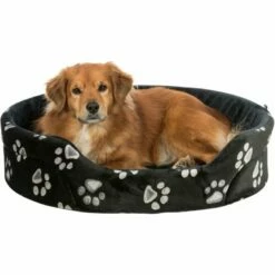 Trixie Jimmy Cama Ovalada Negra Para Perros 95 Cm X 85 Cm -Tienda barata Tiendanimal 46526 22041113442734 3 trixie jimmy cama ovalada negra para perros