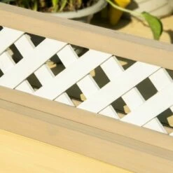 PawHut Caseta Moderna De Madera Natural Para Perros 105 Cm X 65 Cm X 80 Cm -Tienda barata Tiendanimal 46596 22041213272710 2 pawhut caseta moderna madera natural para perros