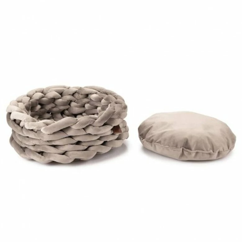 Designed By Lotte Ziba Cama Gris Para Gatos 40 Cm X 15 Cm 3 Designed By Lotte Ziba Cama Gris Para Gatos 40 Cm X 15 Cm - Imagen 3