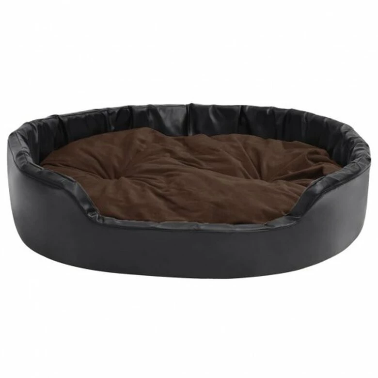 Vidaxl Sofá Con Cojín Lavable Negro Y Marrón Para Mascotas 90 Cm X 79 Cm X 20 Cm 6 Vidaxl Sofá Con Cojín Lavable Negro Y Marrón Para Mascotas 90 Cm X 79 Cm X 20 Cm - Imagen 6